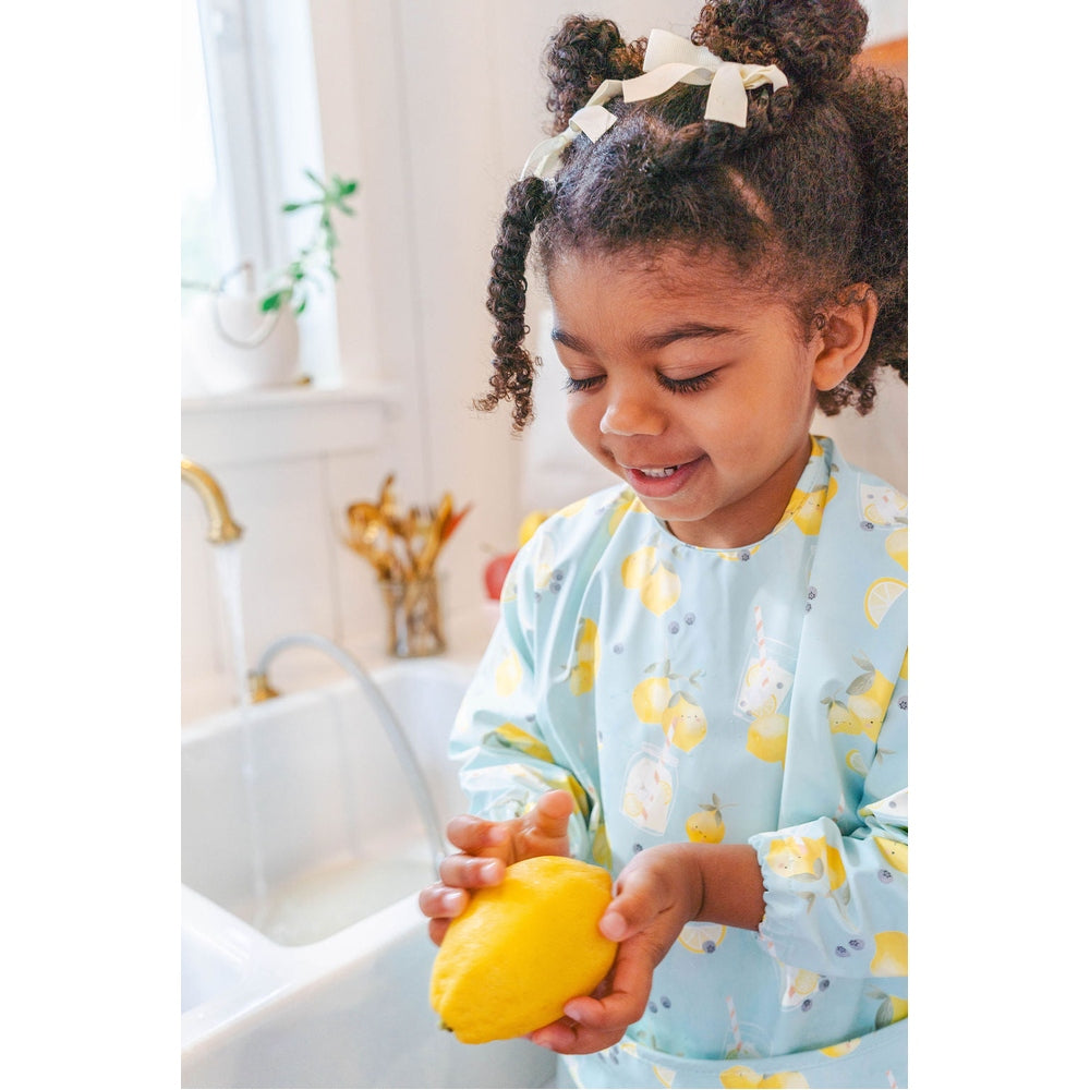 Long Sleeve Bib - Lemon Squeezy lifestyle view