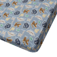 Loulou Lollipop Muslin Fitted Crib Sheet