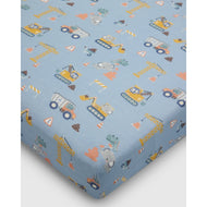 Loulou Lollipop Muslin Fitted Crib Sheet