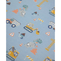 Loulou Lollipop Muslin Fitted Crib Sheet