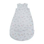 Loulou Lollipop Muslin Lightweight Sleep Bag 0.5 TOG - Ice Hockey