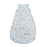 Loulou Lollipop Muslin Lightweight Sleep Bag 0.5 TOG - Ice Hockey