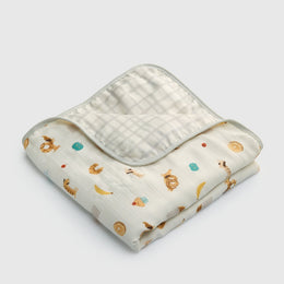 Loulou Lollipop Muslin Quilt Blanket