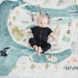 Loulou Lollipop Muslin Quilt Blanket