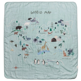 Loulou Lollipop Muslin Quilt Blanket