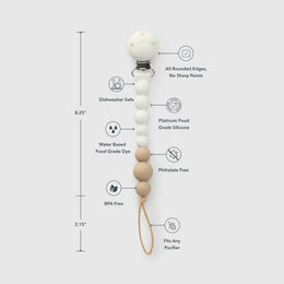 Loulou Lollipop Pacifier Clip OneC™ in Silicone