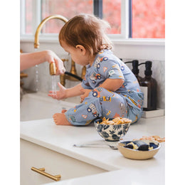 Loulou Lollipop Short Sleeve Long Pants Pajama Set Tiny Engineers