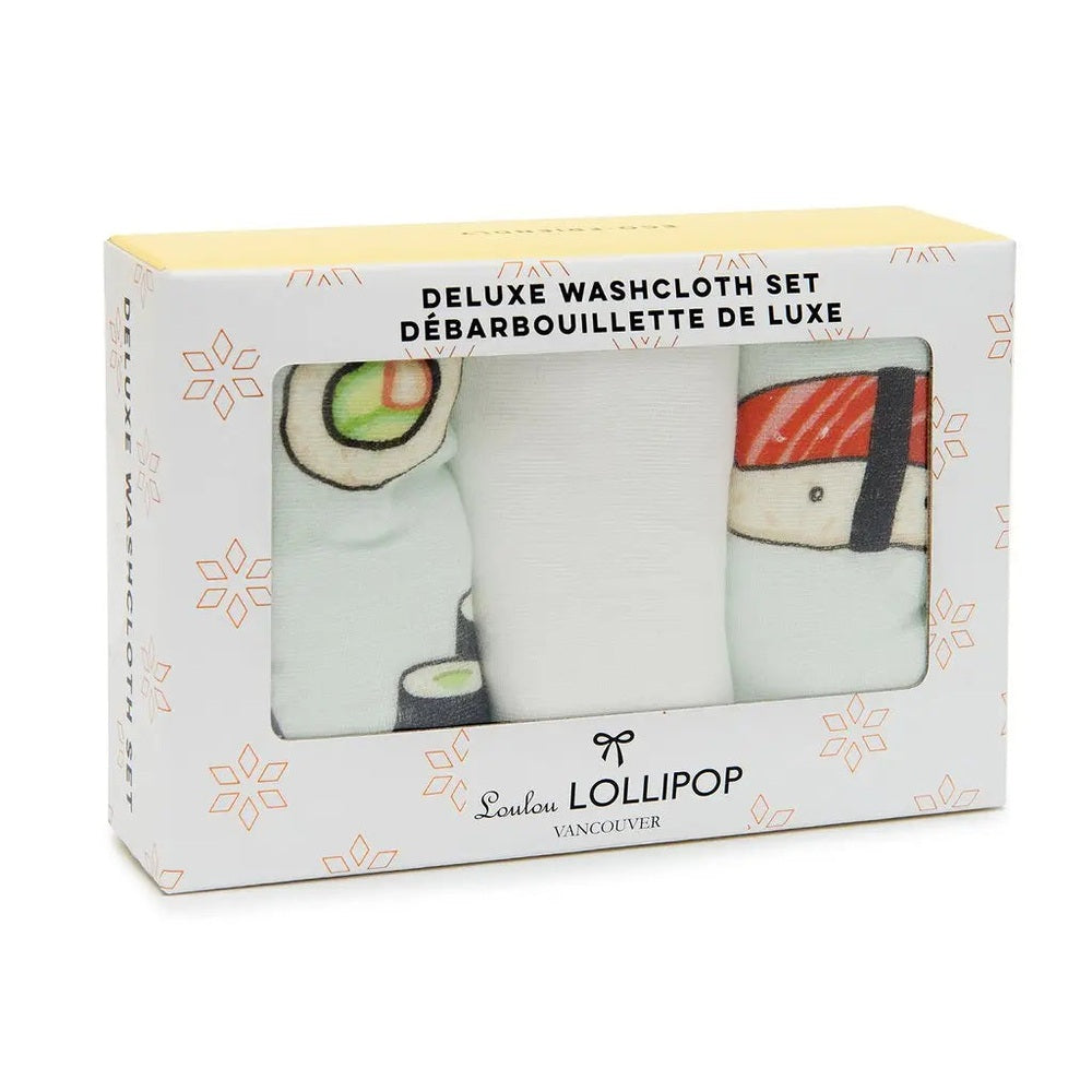 Loulou Lollipop Washcloth 3-Pieces Set