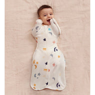 Love To Dream Swaddle Up Organic Cotton 1.0 Tog Buff Lunar