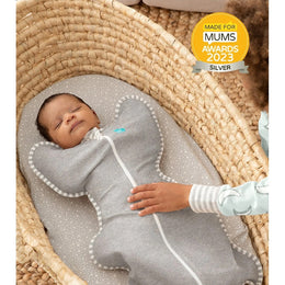 Love To Dream Swaddle Up Original Cotton 1.0 Tog Grey