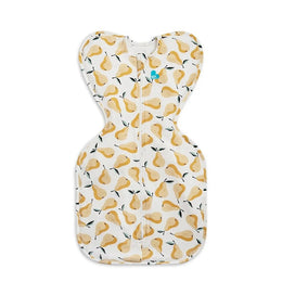 Love To Dream Swaddle Up Original Cotton 1.0 Tog Pear Print Ochre