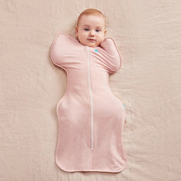 Love To Dream Swaddle Up Original Cotton 1.0 Tog Powder Pink Twinkle
