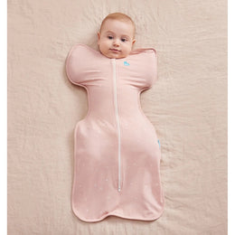 Love To Dream Swaddle Up Original Cotton 1.0 Tog Powder Pink Twinkle