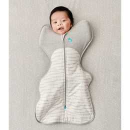 Love To Dream Swaddle Up Quilted Cotton 2.5 Tog Dreamer White