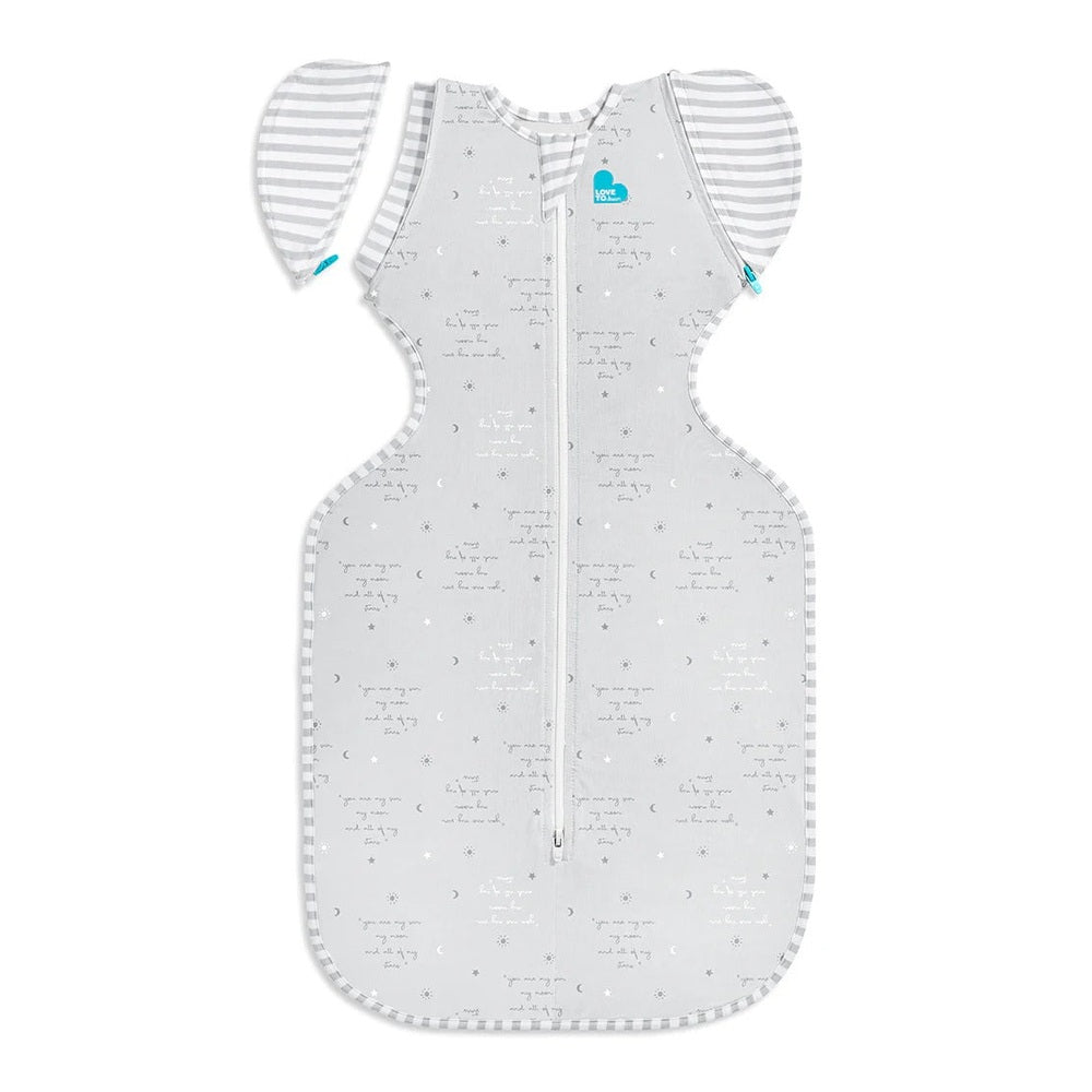 Love To Dream Swaddle Up Transition Bag Cotton 0.2 Tog Grey You Are My