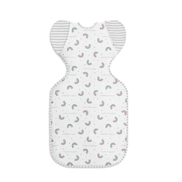 Love To Dream Swaddle Up Transition Bag Original Cotton 1.0 White Rainbow Dream