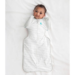 Love To Dream Swaddle Up Transition Bag Original Cotton 1.0 Tog White Dreamer