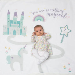 Lulujo Baby's 1st Year Milestone Blanket