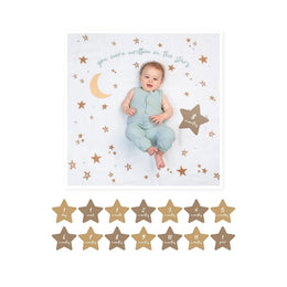 Lulujo Baby's 1st Year Milestone Blanket