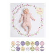 Lulujo Baby's 1st Year Milestone Blanket