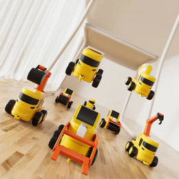 Magfun Magnetic 8-In-1 Toy Car Set