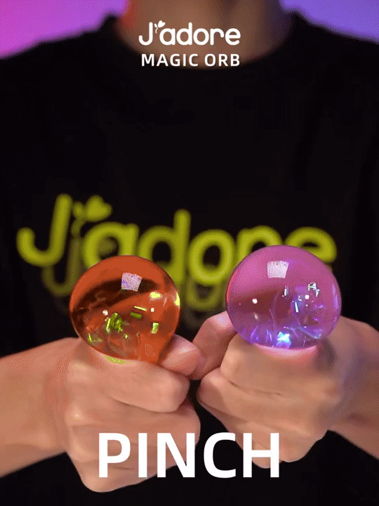 Magic Orb Squish Toy bouncy jelly-like feel animated GIF