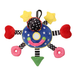 Manhattan Toy Baby Whoozit 6" Stroller & Travel Activity Toy