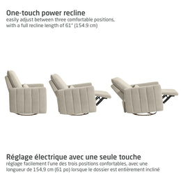 Maxi-Cosi Dorian Swivel Glider and Power Recliner with Night Light