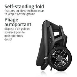 Maxi Cosi Fame Stroller & Mico Luxe+ Car Seat Travel System