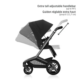 Maxi Cosi Fame Stroller & Mico Luxe+ Car Seat Travel System
