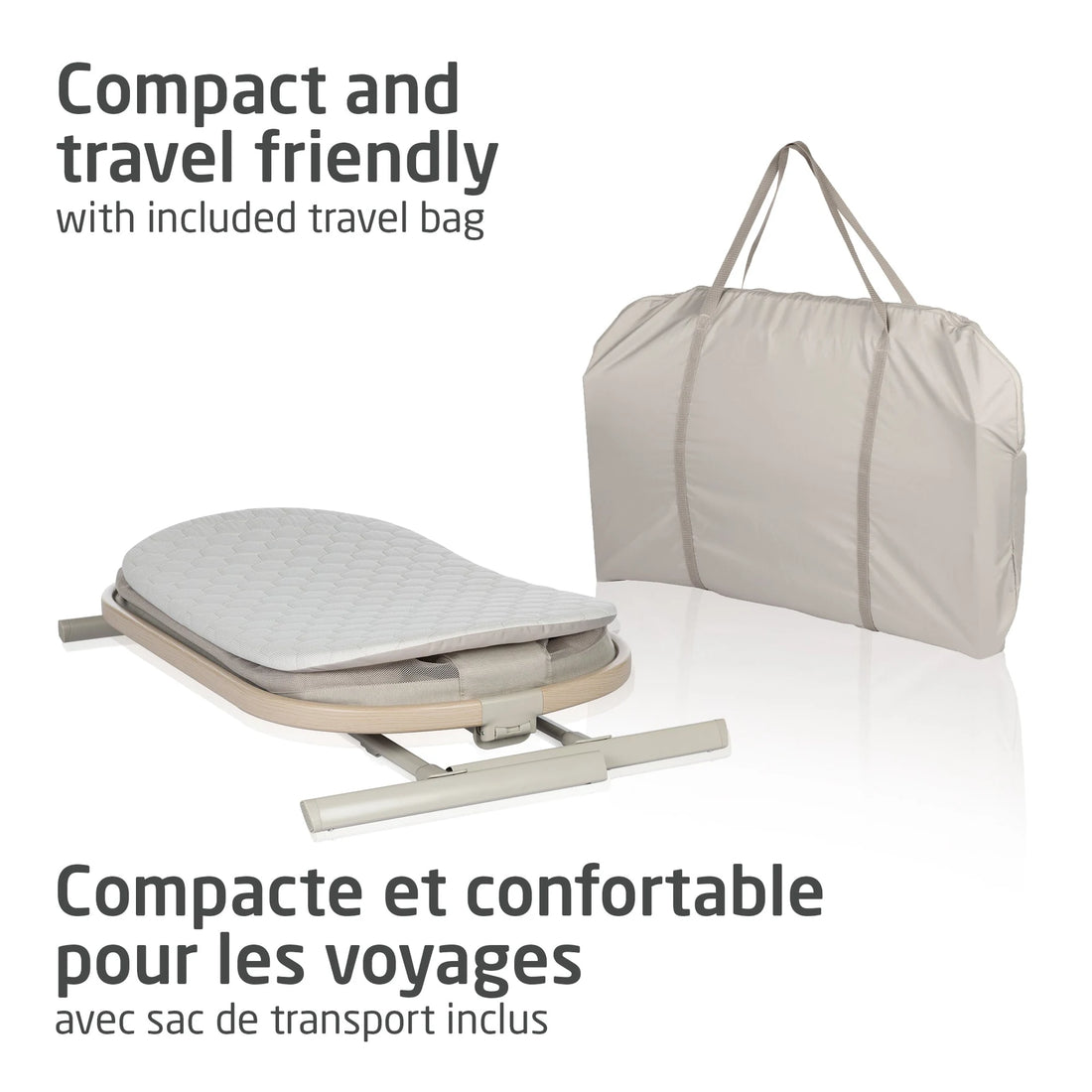 Maxi-Cosi Iora Bedside Bassinet Sleep Approved — travel-friendly portable design