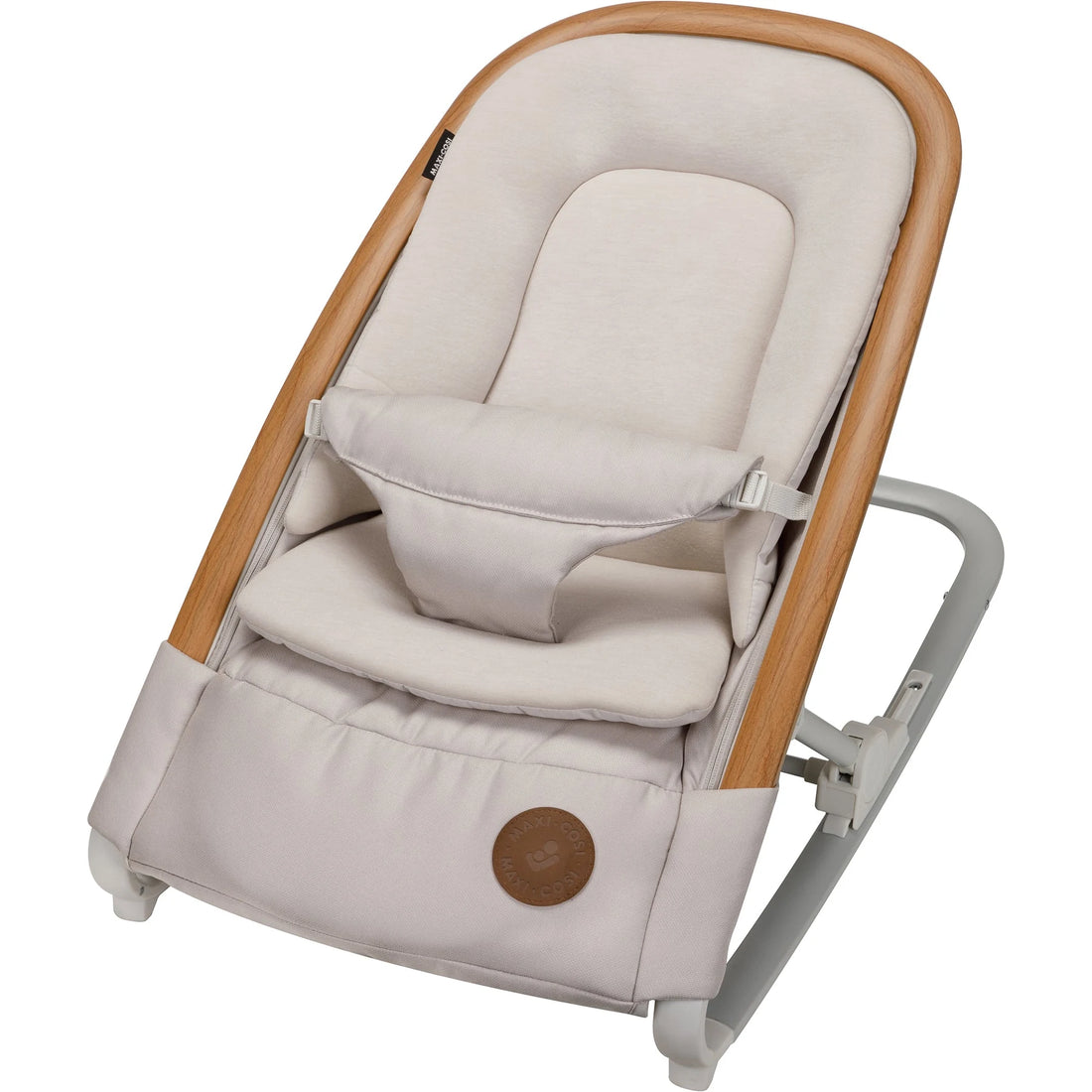 Maxi-Cosi Kori 2-in-1 Rocker in Horizon Sand, front three-quarter view