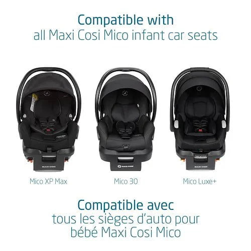 Maxi-Cosi Mico infant car seat base with compatible seats Mico XP Max, Mico 30, Mico Luxe+