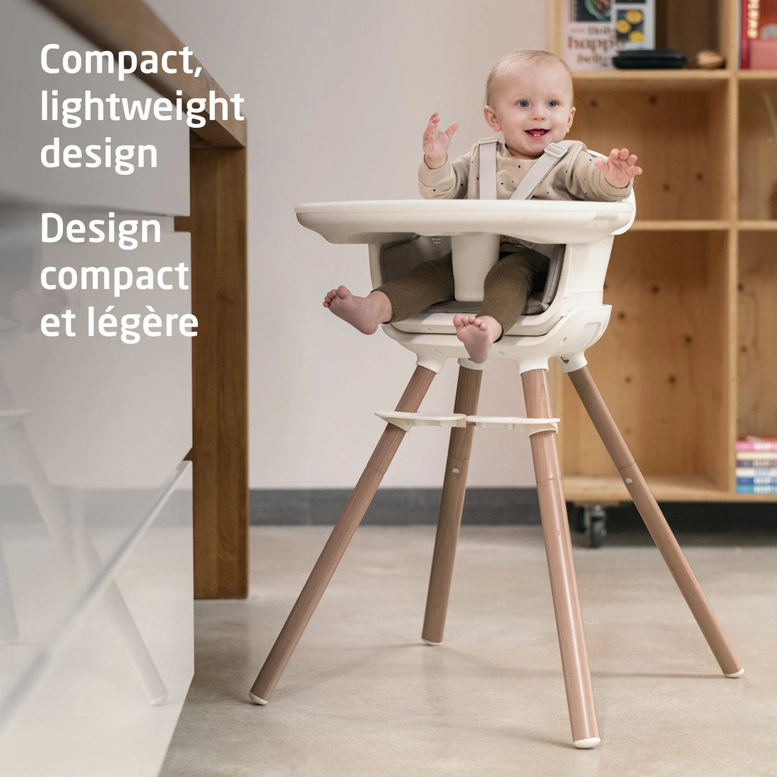 Maxi-Cosi Moa 8-in-1 High Chair — compact high chair design