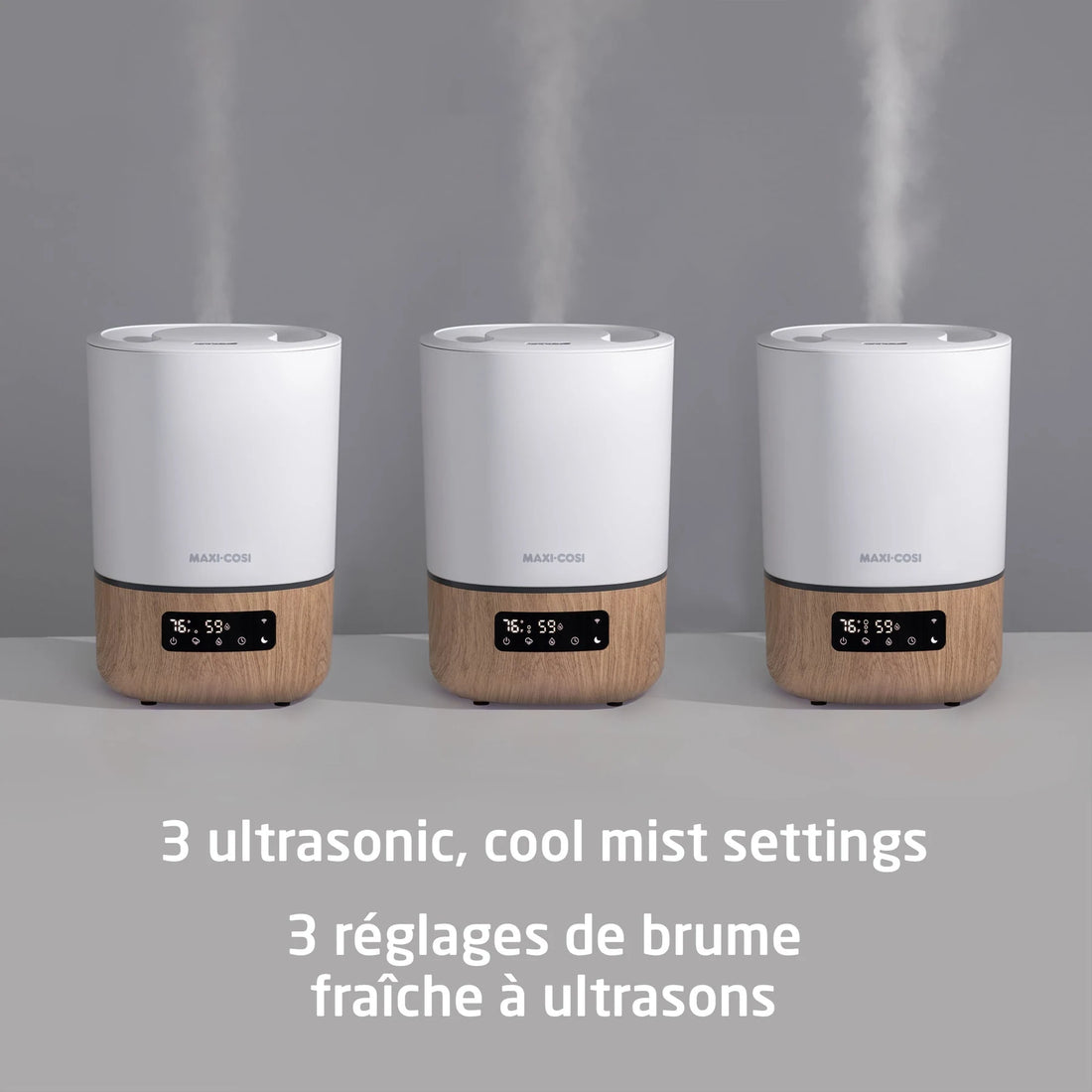 Maxi-Cosi Smart Humidifier — adjustable humidity controls