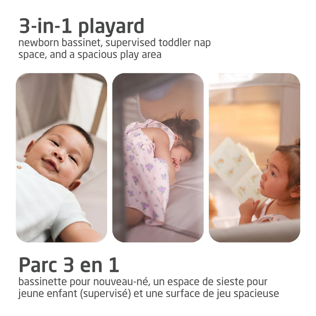 Maxi-Cosi Swift 3-in-1 Playard — tower, table-and-chair and step-stool modes