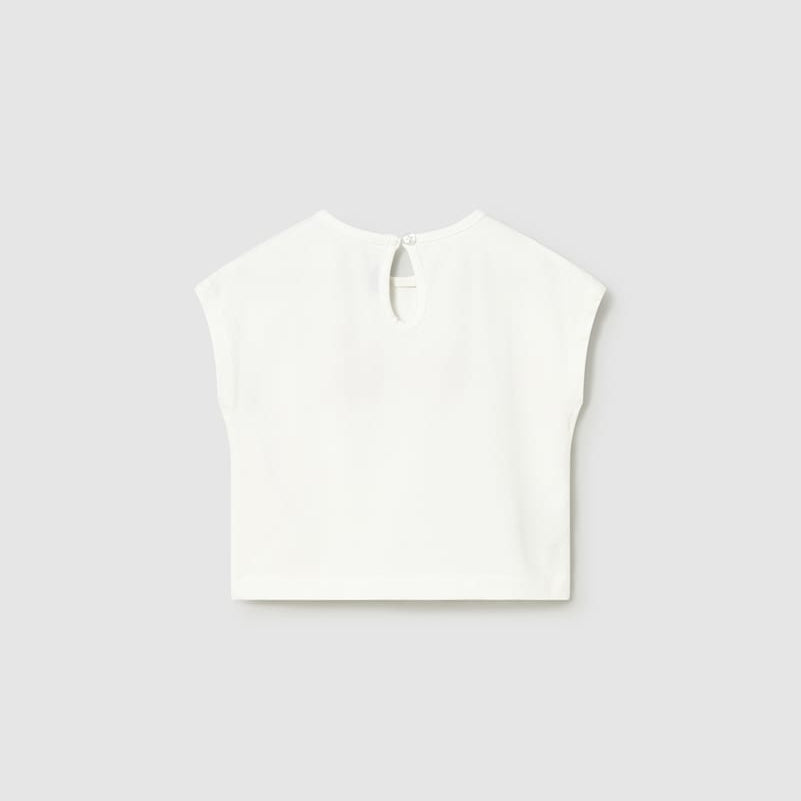 Mayoral S/s shirt Natural View 2