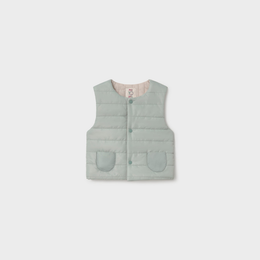 Mayoral Reversible Vest - Stone Jaspe