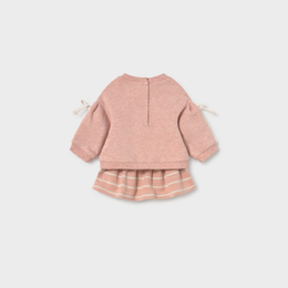 Mayoral Newborn Girl 4-Piece Set - Heather Nude