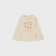 Mayoral Boy Skate T-Shirt - Stone