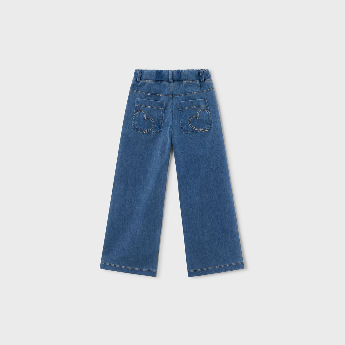 Mayoral Girl Jeans - Light shown from the back on a clean background