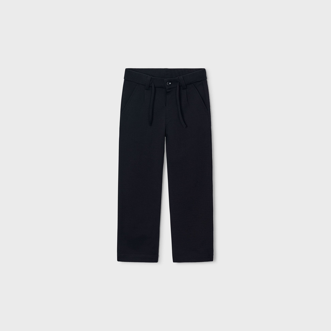 Mayoral Boy Pants - Black shown from the front on a clean background