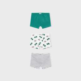 Mayoral Boy 3-Pack Boxers - Acacia