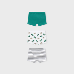 Mayoral Boy 3-Pack Boxers - Acacia