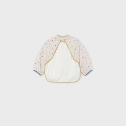 Mayoral Baby Sleeved Bib - Oat