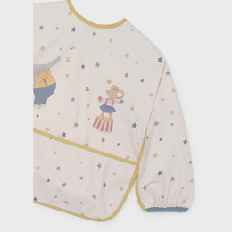 Mayoral Baby Sleeved Bib - Oat