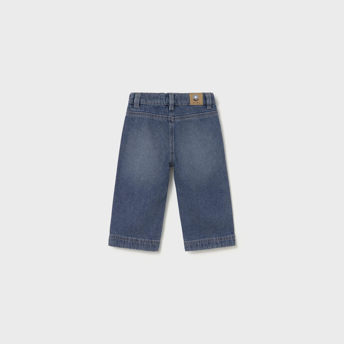 Mayoral Baby Denim Pants With Pockets - Medium — product view 2