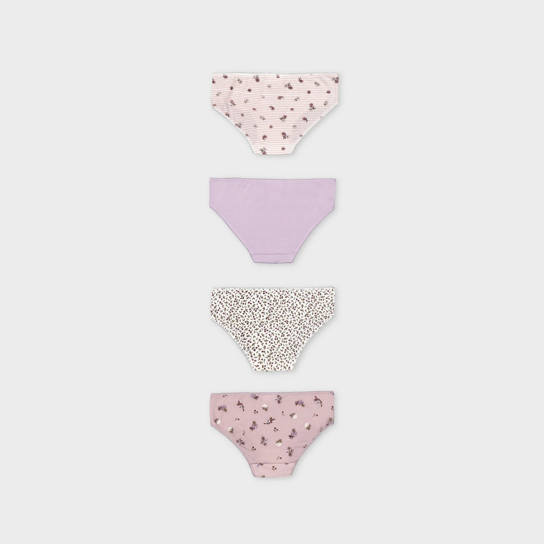 Mayoral Girl 4-Pack Briefs - Mauve — product detail 3