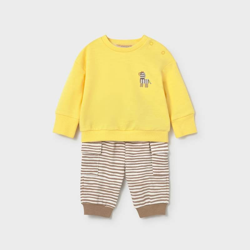 Mayoral 4 pieces knit set Mustard View 2