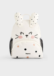 Mayoral Baby Animal Daycare Backpack - Bunny